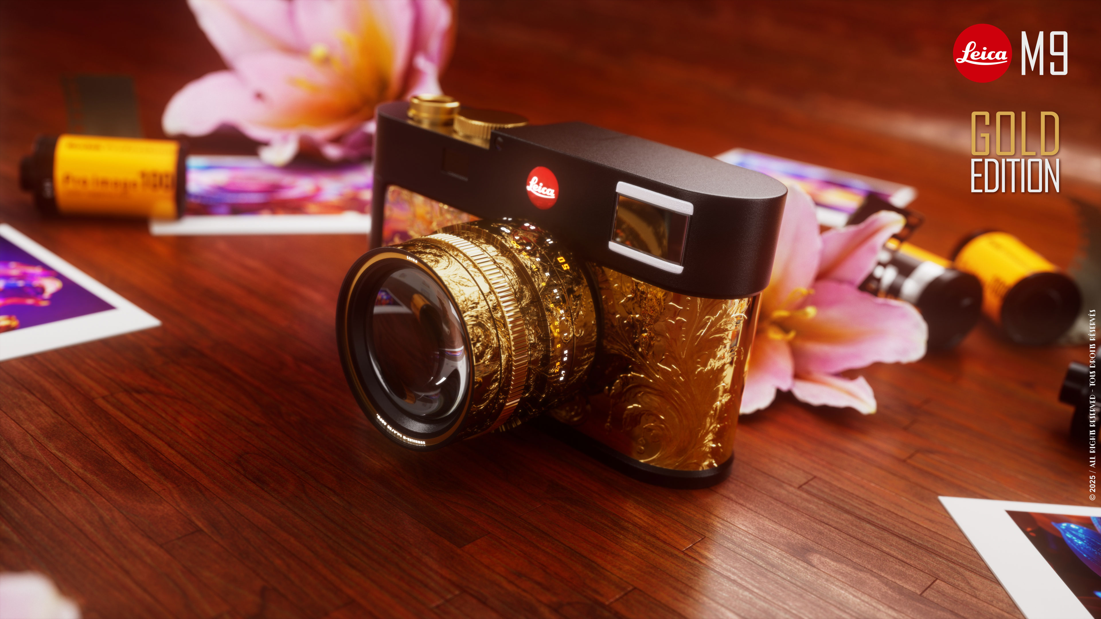 Leïca M9 Gold édition vue 5