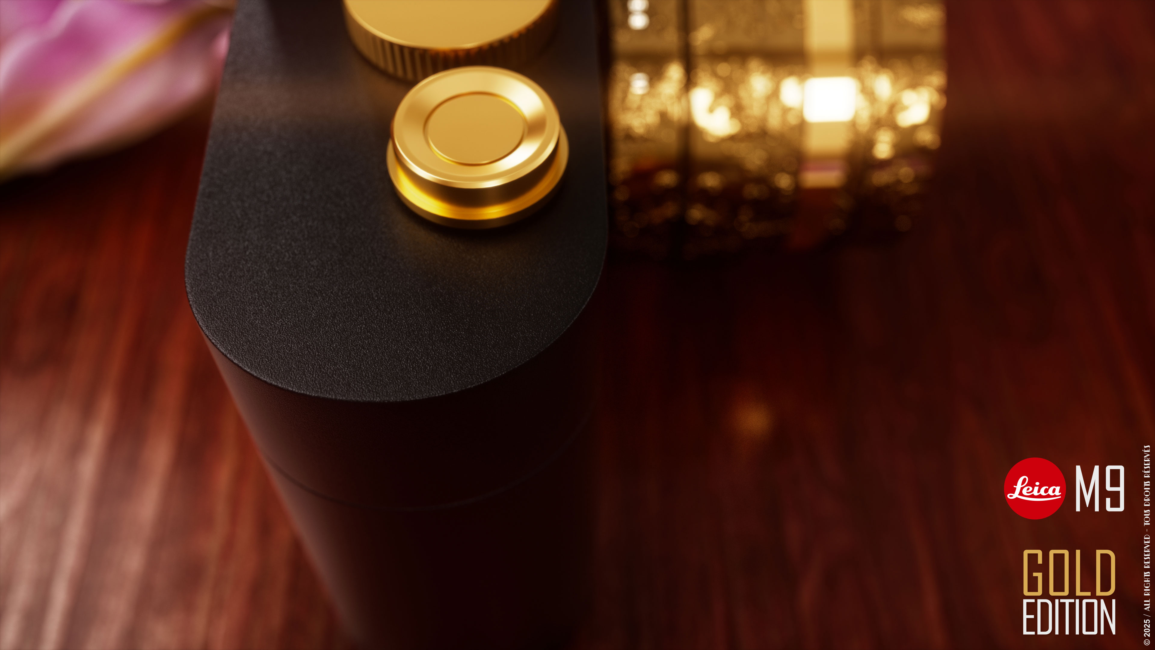 Leïca M9 Gold édition vue 5