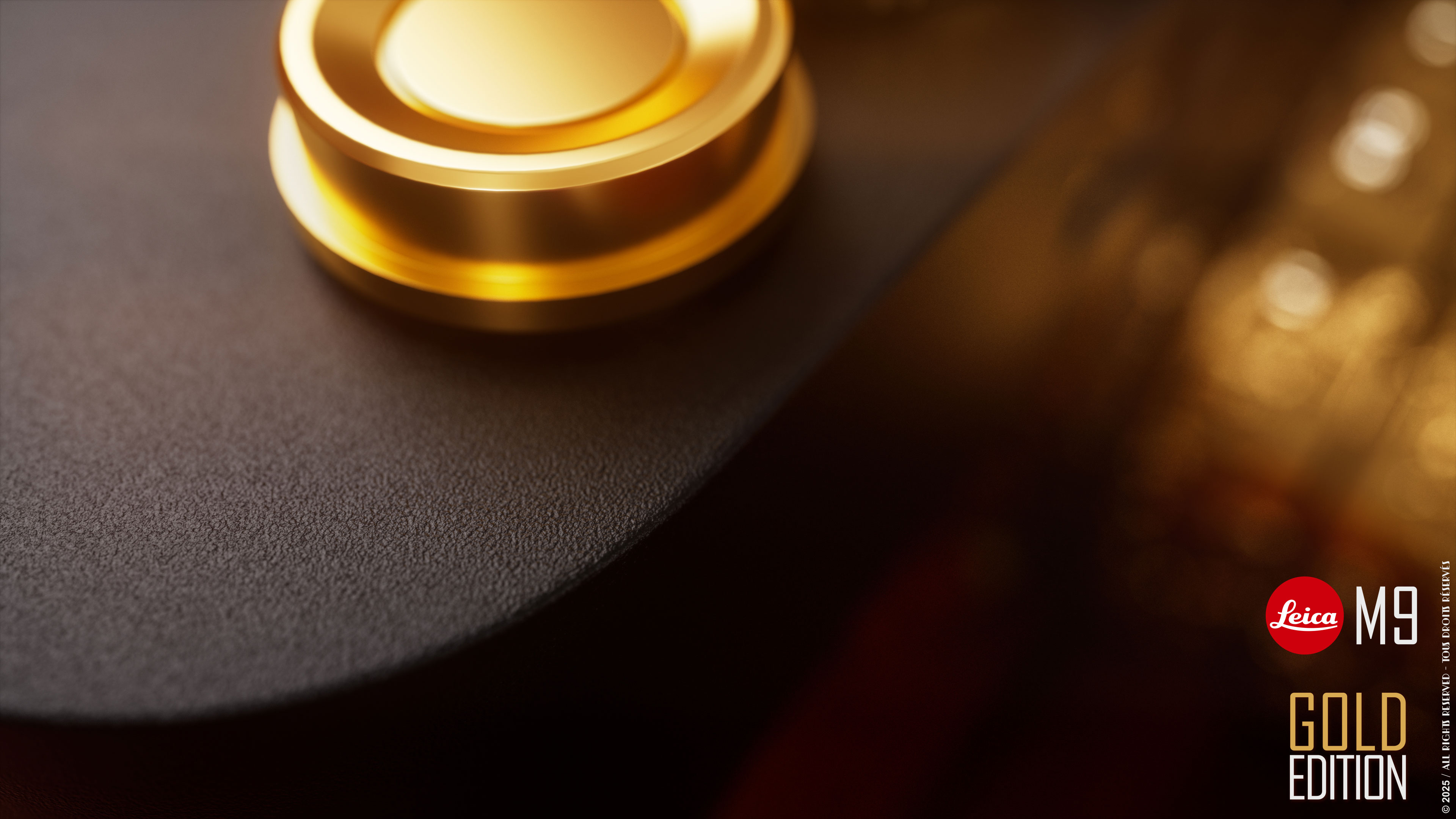 Leïca M9 Gold édition vue 4